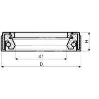 Сальник рулевой рейки HAZ1353