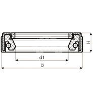 Сальник рулевой рейки HAZ1440