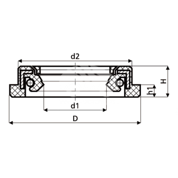 Сальник рулевой рейки HAZ1478