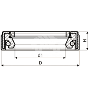 Сальник рулевой рейки HAZ1502