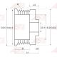 AP9001
Шкiв генератора FO-6gr до 5M5T10300AA CA1926. Ford C-Max.Focus 1.8