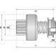 Бендикс стартера DR-10t. CG133975
SD1048