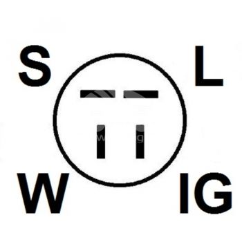 Диодный мост генератора и регулятор ARQ8801