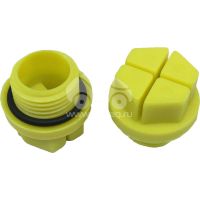 Пластиковая заглушка рулевой рейки (с резьбой) HDZ02805