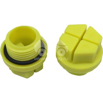 Пластиковая заглушка рулевой рейки (с резьбой) HDZ02805