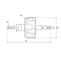 Ротор генератора AVQ8067