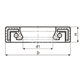 Сальник рулевой рейки HAZ1335