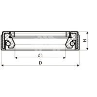 Сальник рулевой рейки HAZ1511