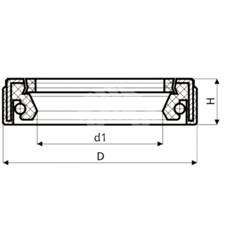 Сальник рулевой рейки HAZ1517