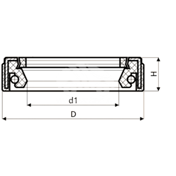 Сальник рулевой рейки HAZ1407