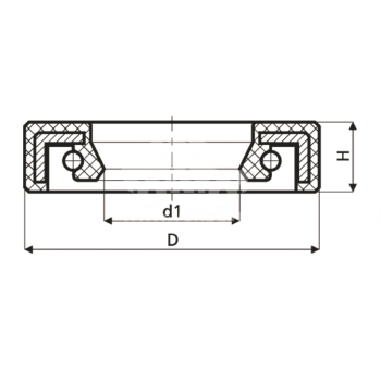Сальник рулевой рейки HAZ0049