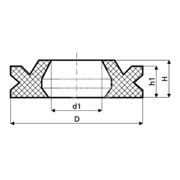 Сальник рулевой рейки HAZ0165