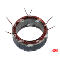 AS6006
Статор генератора ND 12V-150A 100x128x32 до CA1931 намотана шиною