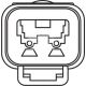 Компрессор кондиционера автомобиля KCS1400