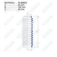 Пыльник рулевой рейки RDZ0153MG