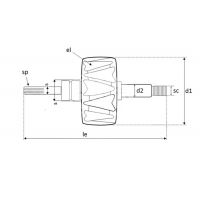 Ротор генератора AVP3119