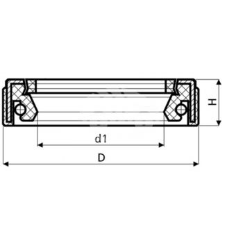 Сальник рулевой рейки HAZ0782ATG