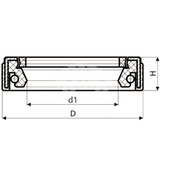 Сальник рулевой рейки HAZ1580