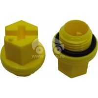 Пластиковая заглушка рулевой рейки (с резьбой) HDZ02802