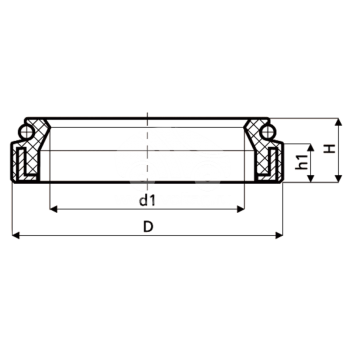 Сальник рулевой рейки HAZ0570