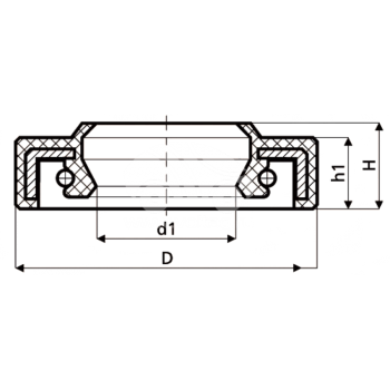 Сальник рулевой рейки HAZ1346