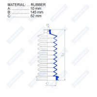 Пыльник рулевой рейки RDZ0115MG