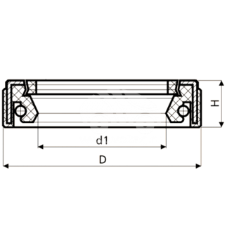 Сальник рулевой рейки HAZ1305R