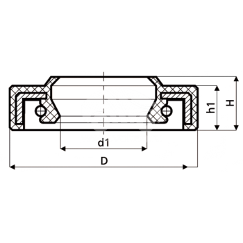 Сальник рулевой рейки HAZ1352