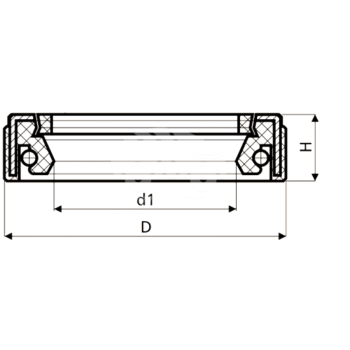 Сальник рулевой рейки HAZ1545