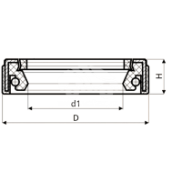Сальник рулевой рейки HAZ1632