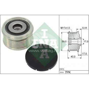Шкив обгонный генератора APM1260