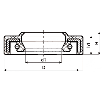 Сальник рулевой рейки HAZ0212