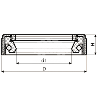 Сальник рулевой рейки HAZ1450