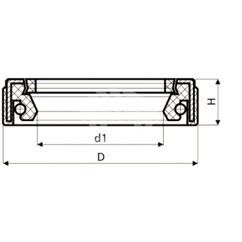 Сальник рулевой рейки HAZ1501