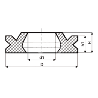 Сальник рулевой рейки HAZ1698