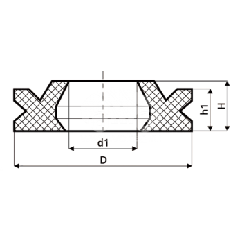 Сальник рулевой рейки HAZ1698