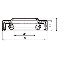 Сальник рулевой рейки HAZ1721