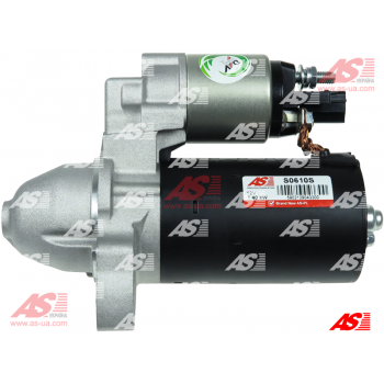 Стартер BO 12V-1.4kW-9t. 0001108228. Audi A8 6
S0610S