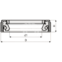 Сальник рулевой рейки HAZ0965R Сальник рулевой рейки HAZ0965R