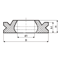 Сальник рулевой рейки HAZ1261