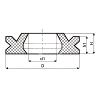 Сальник рулевой рейки HAZ1611