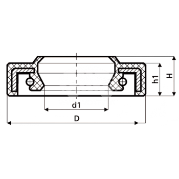 Сальник рулевой рейки HAZ1724