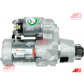 Стартер HI 12V-1.4kW-13t-ACW. JS1306. Nissan X-Trail 2
S2073S