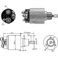 Втягивающее реле стартера SSB6775