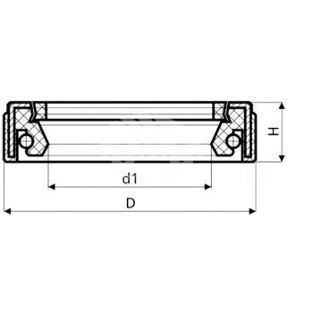 Сальник рулевой рейки HAZ1678