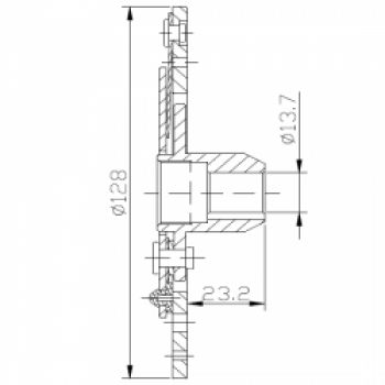 2304006 Пластина зчеплення, зривна пластина компресора DELPHI V5 OPEL ASTRA CALIBRA OMEGA TIGRA VECTRA 2304006 Пластина зчеплення, зривна пластина компресора DELPHI V5 OPEL ASTRA CALIBRA OMEGA TIGRA VECTRA