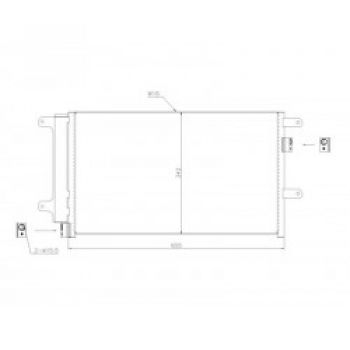 5003156 Радиатор кондиционера IVECO