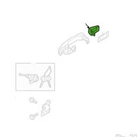 COVER-FR DOOR OUTSIDE HANDLE,LH 82652-B2010 COVER-FR DOOR OUTSIDE HANDLE,LH 82652-B2010