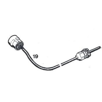 Eberspächer Cable harness (from intern to extern) of D 8 L C heaters. (1-19) 251766010300