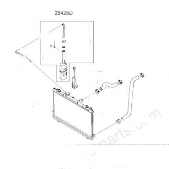 RSVR & HOSE 25429-2F810 RSVR & HOSE 25429-2F810